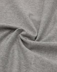 Solid Cotton Jersey Knit - Grey