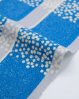 echino Field Cotton Linen Sheeting - Blue x Grey EKX-98130-32