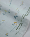 nani IRO Sanga Organic Cotton Double Gauze - Sax Blue EGX-11450-1