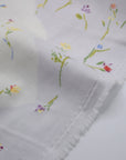 nani IRO Sanga Organic Cotton Double Gauze - Light Grey EGX-11450-1