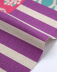 echino Piece Cotton Linen Canvas - Purple EKX-98160-62