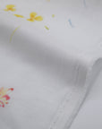 nani IRO Hana no toki niwa Organic Cotton Double Gauze - White EGX-11440-1