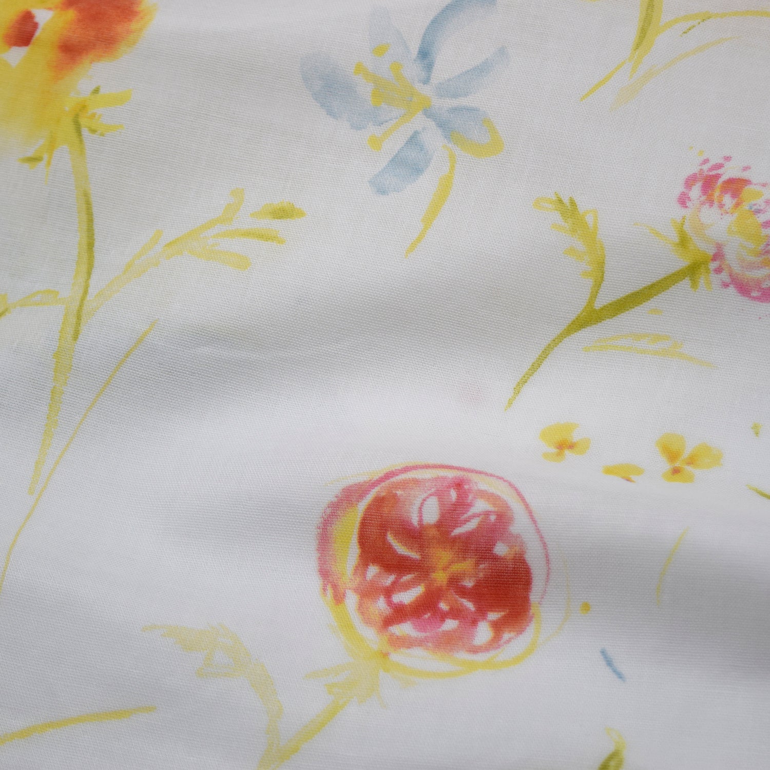 nani IRO Hana no toki niwa Organic Cotton Double Gauze | Kokka Fabrics
