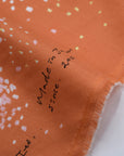 nani IRO Waterfall Cotton Silk Blend Viyella - Orange EGX-11431-1