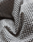 Yarn Dyed Gingham Seersucker Organic Cotton Fabric