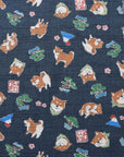 Funny Japan Shiba Inu Dobby Cloth YKA-31060-2