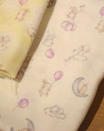 Kitty and Bunny Cotton Double Gauze YPA-66020-2