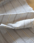 Yarn Dyed Craft Washer Stripe Organic Cotton Broadcloth