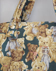 Teddy Bear Brushed Cotton Linen Canvas YGA-86010-1
