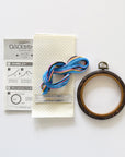 Mini Round Frame Cross Stitch Kit