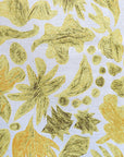 Floral Motif Cotton Linen Sheeting