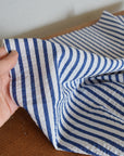 Marine Stripe Textured Cotton Lawn
