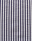 Marine Stripe Textured Cotton Lawn