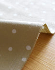 Random Dots Rayon Hemp Canvas