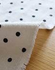 Random Dots Rayon Hemp Canvas