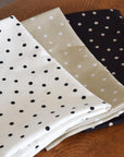 Random Dots Rayon Hemp Canvas