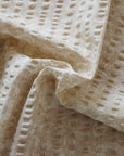 Floral Pattern Textured Organic Cotton Viyella