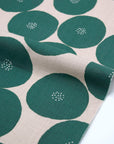 MUDDY WORKS Anpan Cotton Lightweight Canvas - Beige x Green EKX-1140