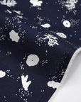 MUDDY WORKS Coral Organic Cotton Lawn - Navy EKX-142-1