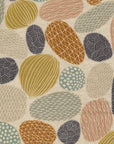 Pathway by Bookhou - Stones Cotton Linen Sheeting - Yellow