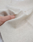 Cotton Linen Sheeting - Ecru