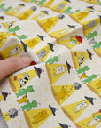 Catnapped Cotton Linen Canvas - Navy