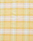 Madras Plaid Yarn Dyed Cotton Linen Lawn - Yellow