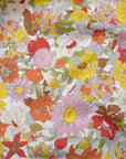 Flownny Summer Flowers Cotton Lawn - White x Red NFA-1000-5