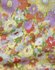Flownny Summer Flowers Cotton Lawn - Yellow NFA-1000-5