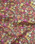 Flownny Mini Flowers Cotton Lawn - Black NFA-1030-31