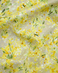 Flownny Mimosa Cotton Lawn - Beige NFA-1030-32