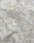 Flownny Line Drawing Flowers Lawn - Light Beige NFA-1030-34