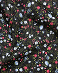 Flownny Berry Bloom Cotton Lawn - Black NFA-1030-36