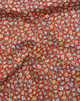 Flownny Paisley Flower Cotton Lawn - Red NFA-1040-42