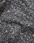 Flownny Petit Flowers Cotton Lawn - Black NFA-1040-43