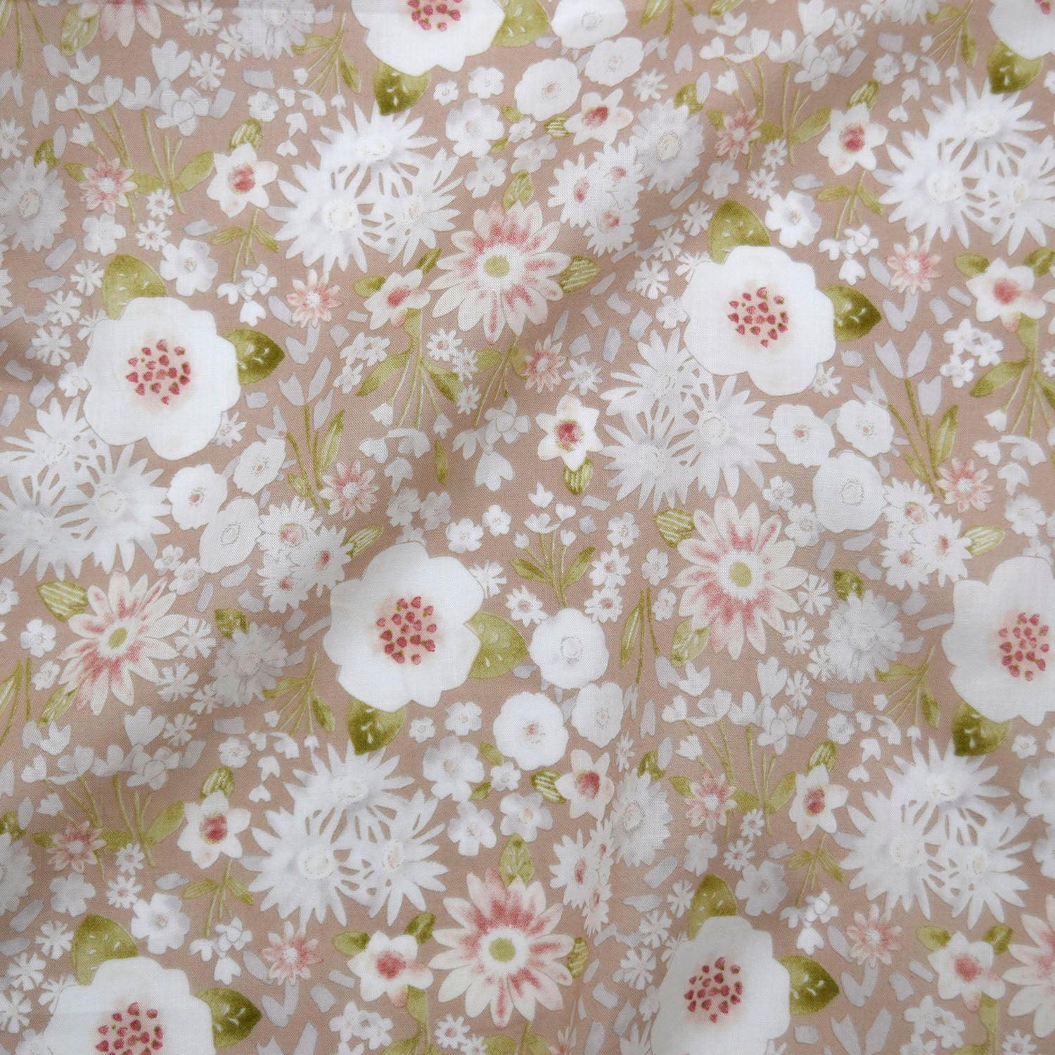 Flownny Vintage Floral Cotton Lawn | Kokka Fabrics