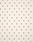 3mm Dot Cotton Lawn - White
