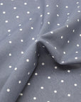 3mm Dot Cotton Lawn - Grey