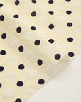 Ripple Dot Cotton Lawn - Beige