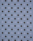 Ripple Dot Cotton Lawn - Blue