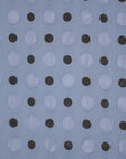 Ripple Dot Cotton Lawn - Blue