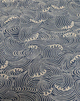 Hand-dyed Wave Pattern Cotton Slub Fabric KP-7090-130