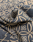 Hand-dyed Japanese Pattern Cotton Slub Fabric KP-7090-9