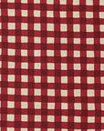 Gin-gam Check Linen Cotton Sheeting TC-1048-1