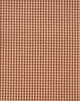 Yarn Dyed Gingham Seersucker Organic Cotton Fabric - Red TS-2039-1