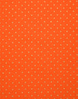 Glittery Dot Cotton Shirting - Orange