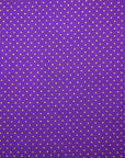 Glittery Dot Cotton Shirting - Purple