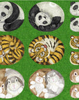 Home Deco Round Animals Grass Sheeting YGA-76050-2