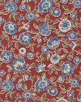 Posey Flowers Cotton Linen Sheeting