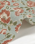 Posey Flowers Cotton Linen Sheeting